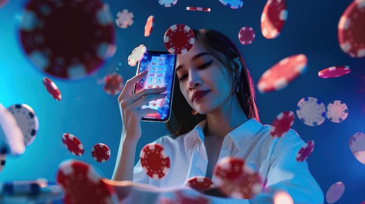 Ilustrasi keamanan data dan proses login aman pada perangkat